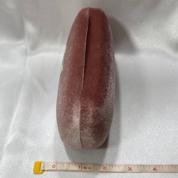 Miu Miu Sunglasses Case, Pink Velvet Clamshell,Boxed, Gray Cloth, Drawstring Bag - Picture 9 of 12